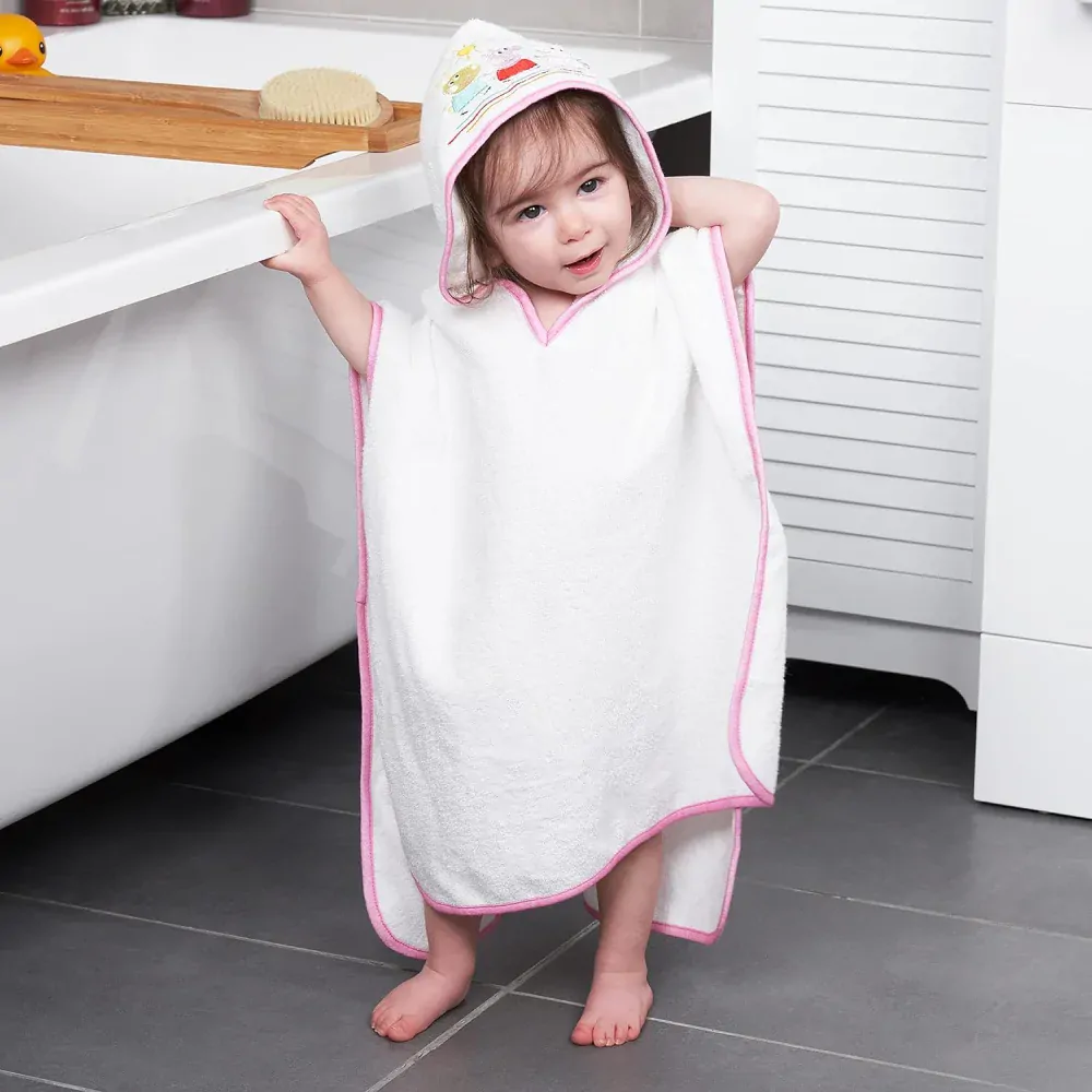 Peppa Pig Moje první Pončo - Čtvercová dětská osuška Ultra Soft 