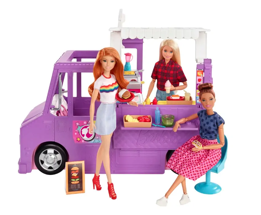 Barbie Pojízdná restaurace GMW07