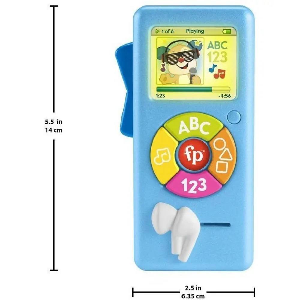 Mattel Fisher-Price Pejskův hudební přehrávač CZ/SK/ENG/HU/PL HRC30