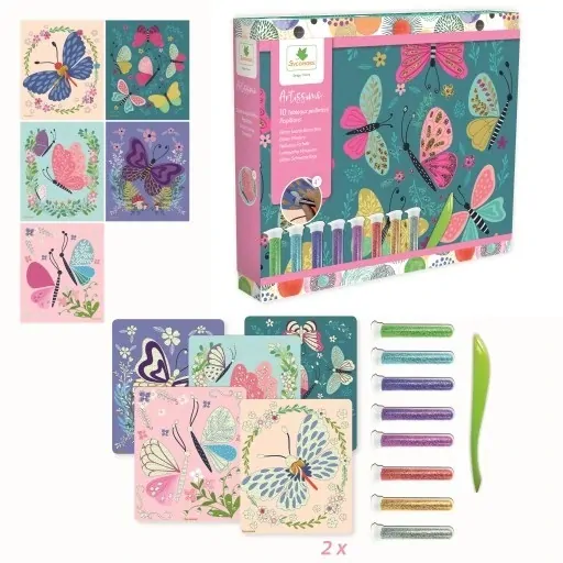 ARTISSIMO pískování glitrové Motýli