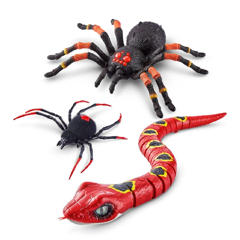 Robo Alive Giant 3v1 Tarantule Interaktivní robotický elektronický pavouk na baterie 38 cm
