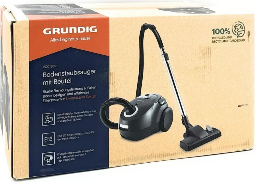 Grundig VCC 3851 Vysavač klasický sáčkový