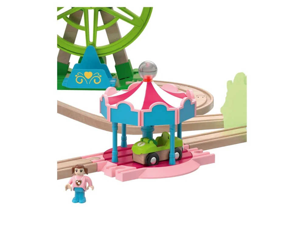 KidLand Dřevěná železnice Zábavní park