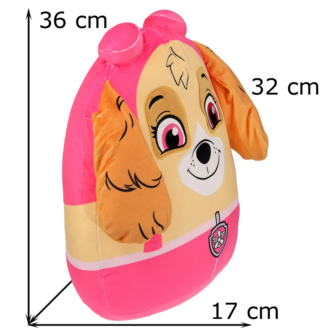 Squish Polštář Tlapková Patrola Skye 36cm