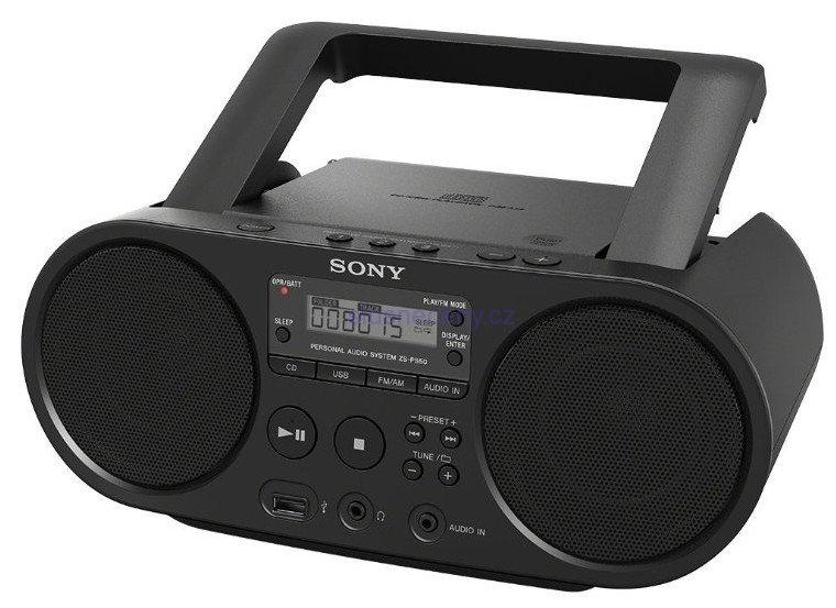 Sony ZSPS50 radio + sluchátka SONY