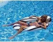 ROYALBEACH relax nafukovací lehátko ZEBRA