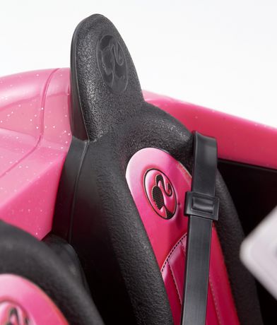 Barbie v růžovém kabrioletu 35 cm