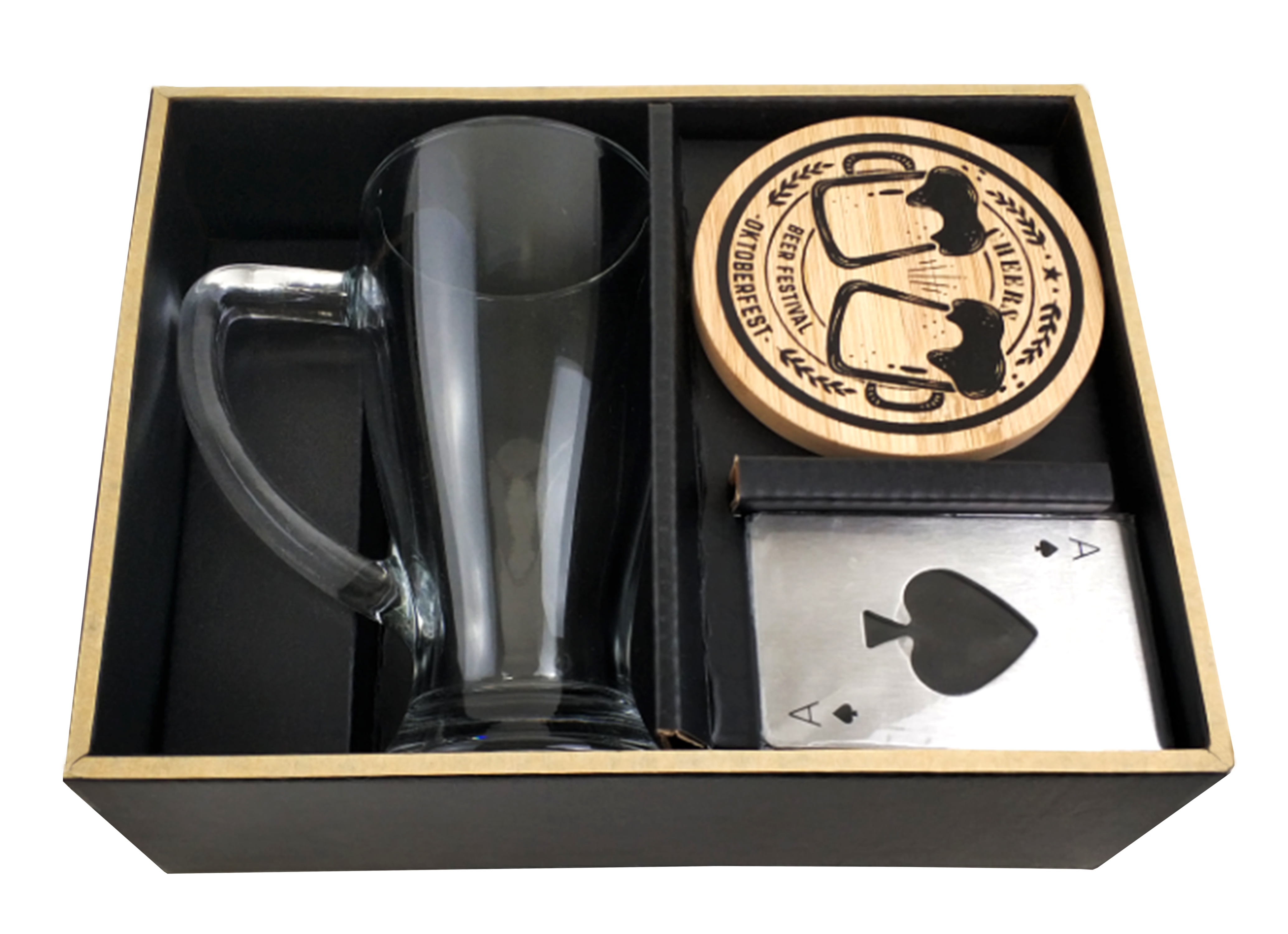 Dárková sada Beer & Cards Hrnek + příslušenství