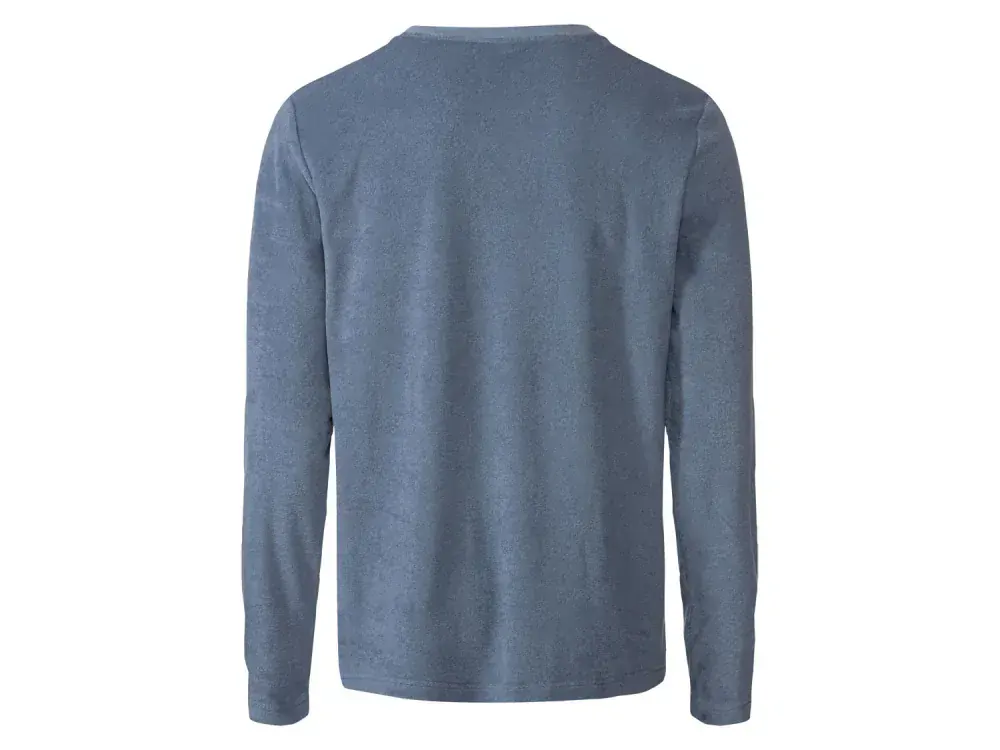 Pánské froté pyžamo modré