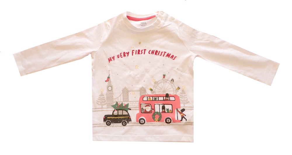 Fred&Flo Vánoční 3-set oblečení pro nejmenší Vel. 68, 80, 86