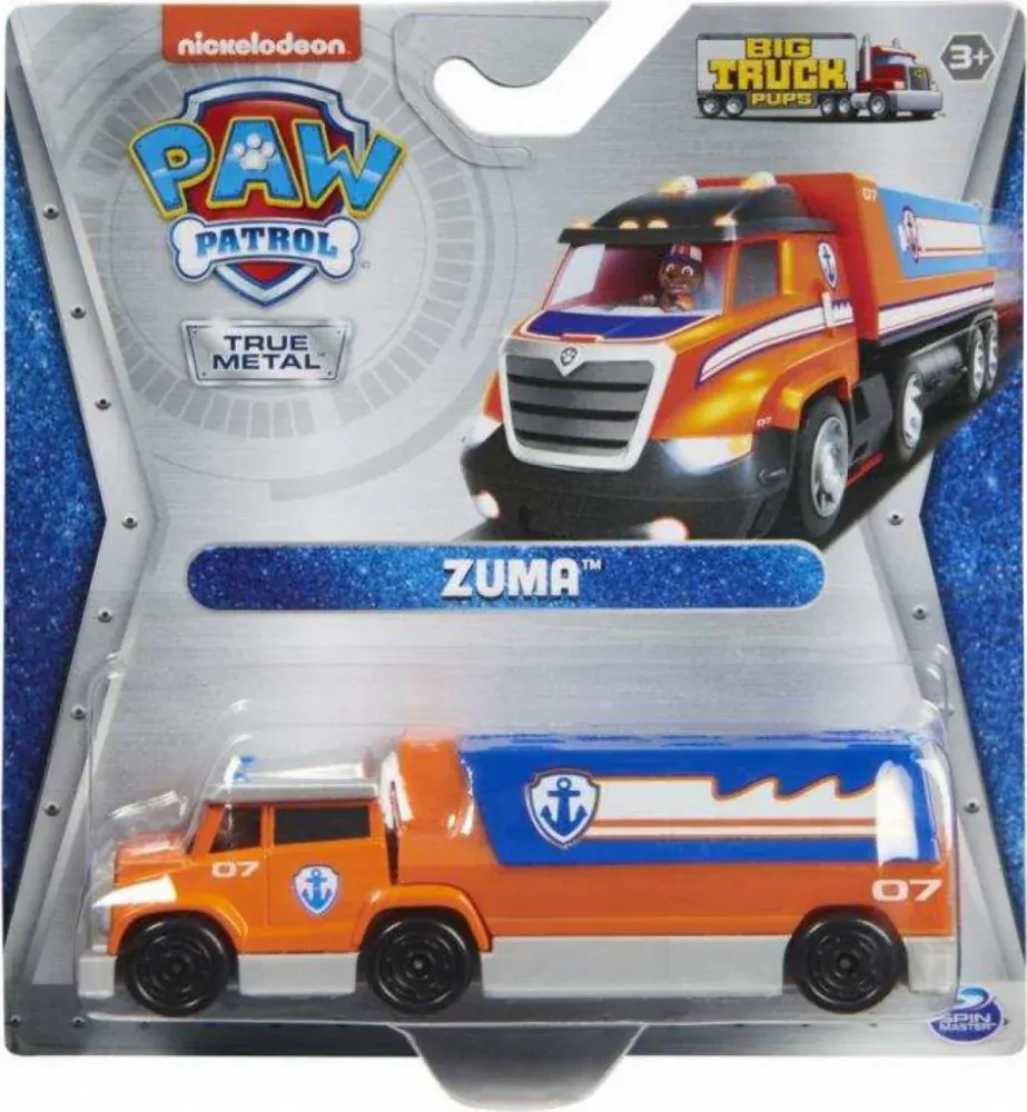 Big Spin Master Tlapková patrola Kovový truck Náklaďák ZUMA