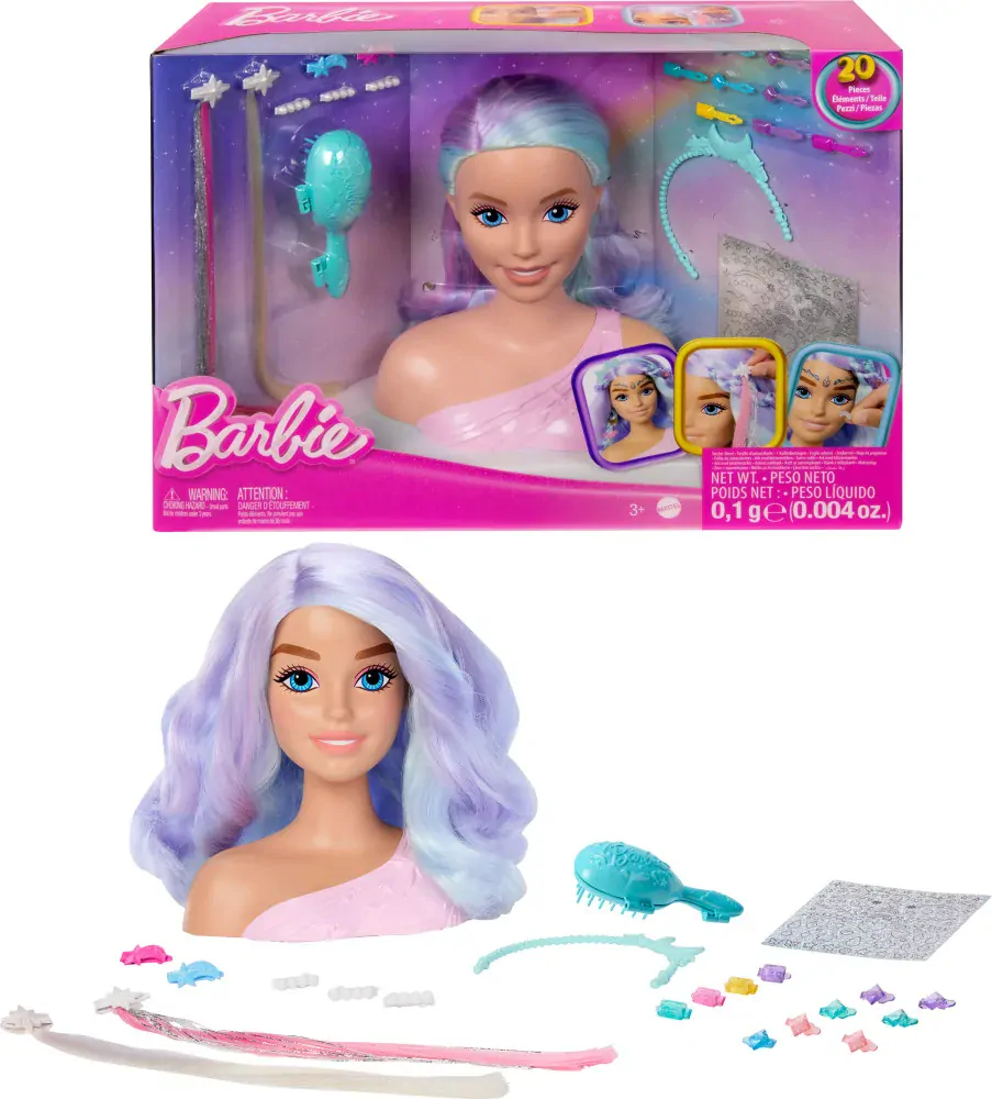Mattel Barbie Stylingová česací hlava Víla