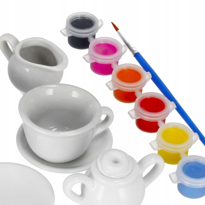Sada keramického nádobí pro vlastní malování