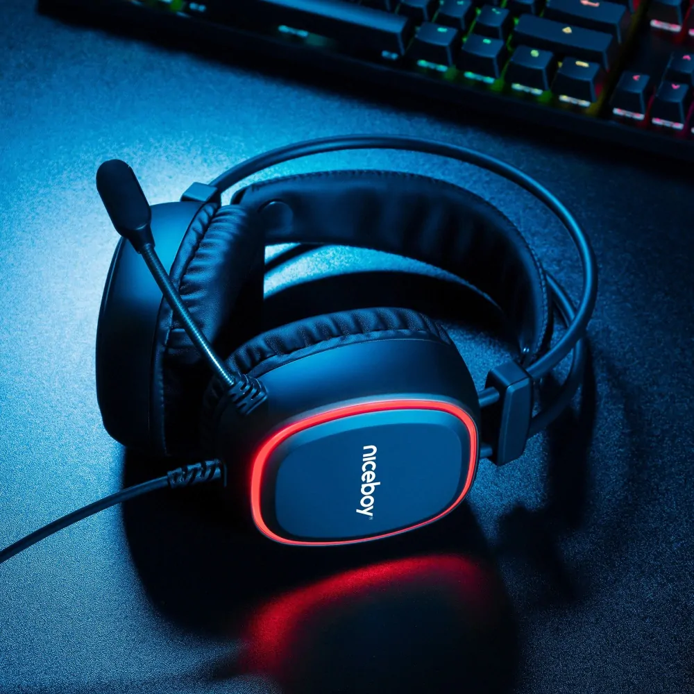 Kabelové sluchátka Niceboy ORYX X330 Cubix