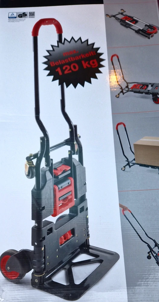 VOG Transportní vozík (83 x 40,5 x 13 cm, nosnost: 120 kg)