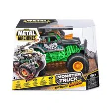 Metal Machines Monster Truck Wars zelené 22 x 14 cm