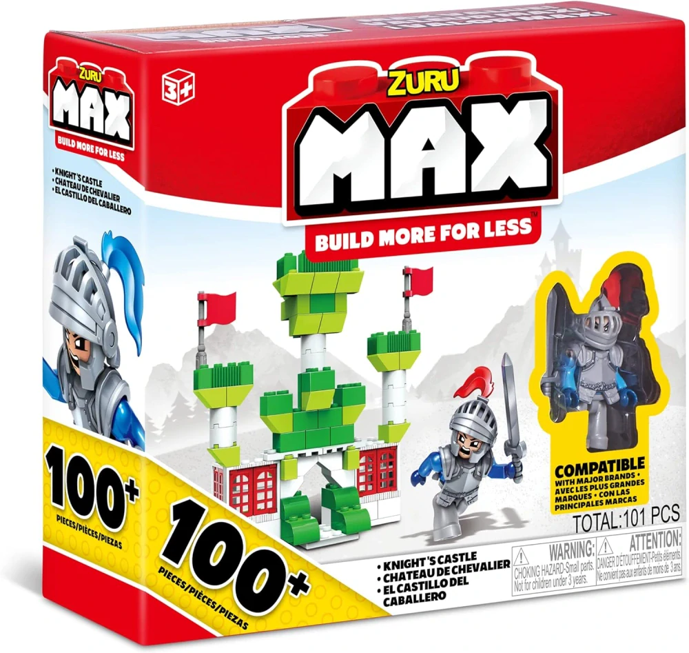 Stavebnice Zuru Max Build 100 dílků ZÁMEK