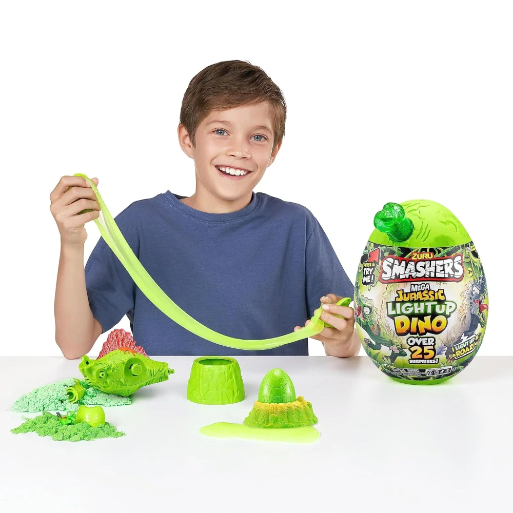 Smashers Mega Jurassic Light-Up Egg ZUR-74108