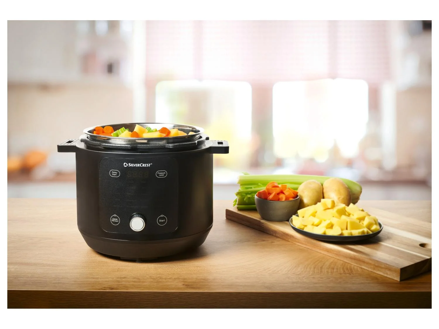 SILVERCREST® Elektrický multifunkční tlakový hrnec SSM 1000 C1