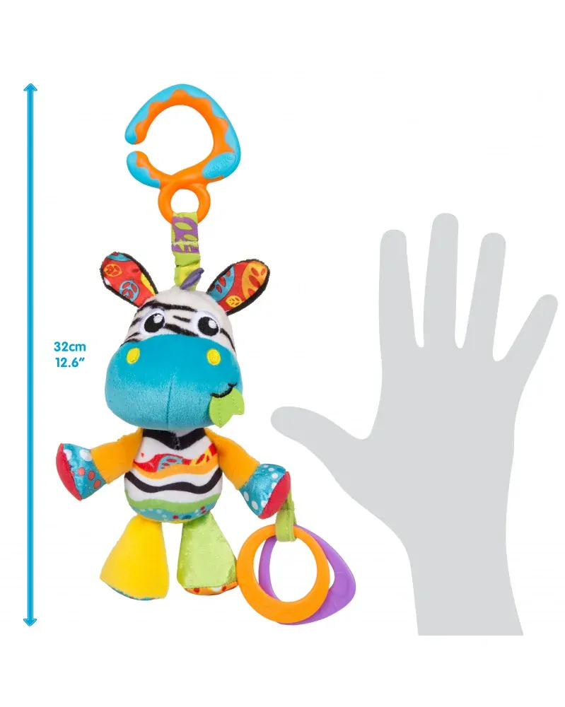 Playgro - Závěsná zebra s kousátky
