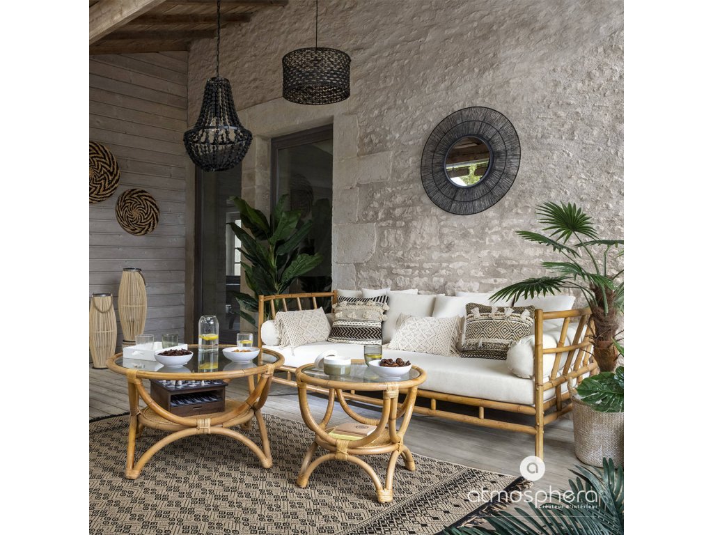 MACRAMÉ povlak na polštář 50 x 30 cm šedý