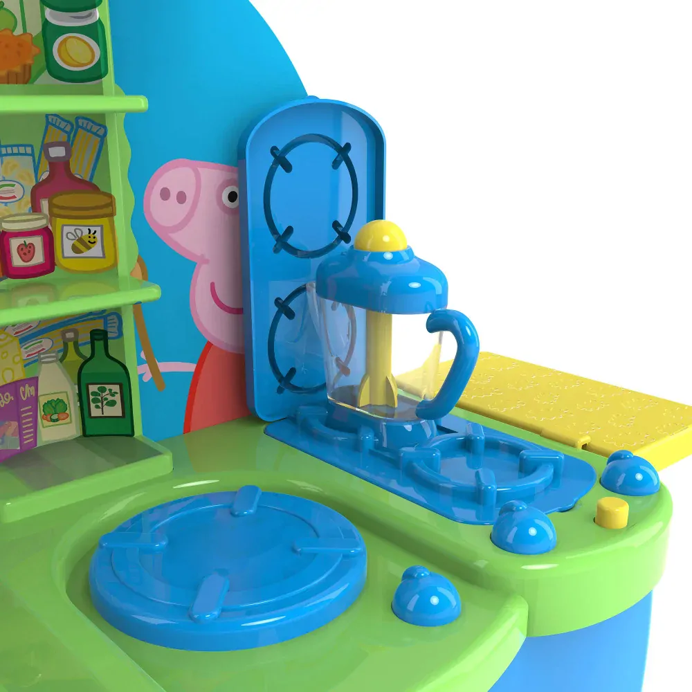 Peppa Pig kuchyňka s troubou, ledničkou a mnoha doplňky