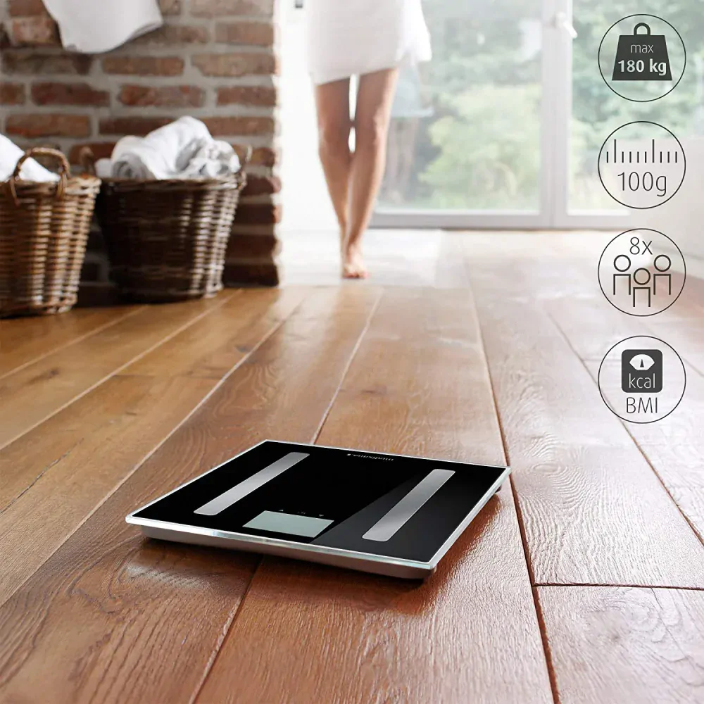 Digitální váha pro analýzu těla Medisana BS A45 Bluetooth