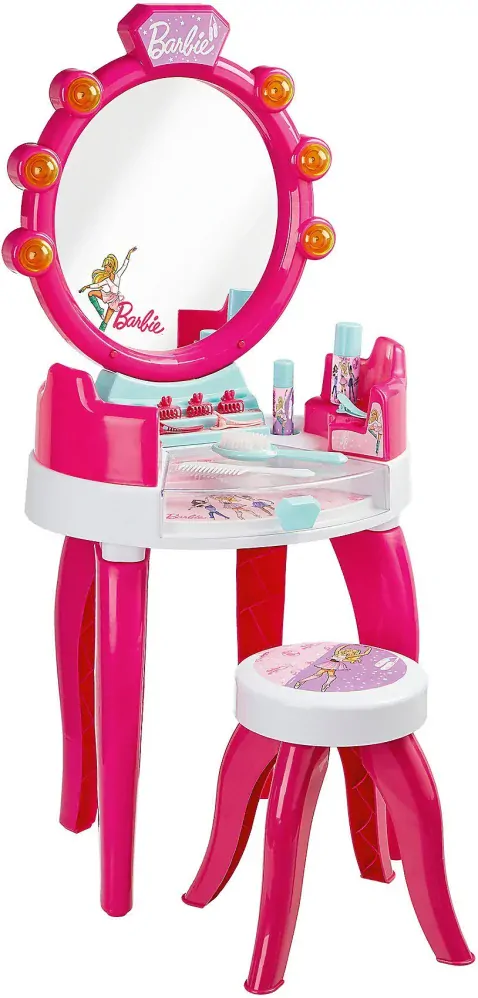 Barbie dětský kosmetický stůl se světelnými a zvukem