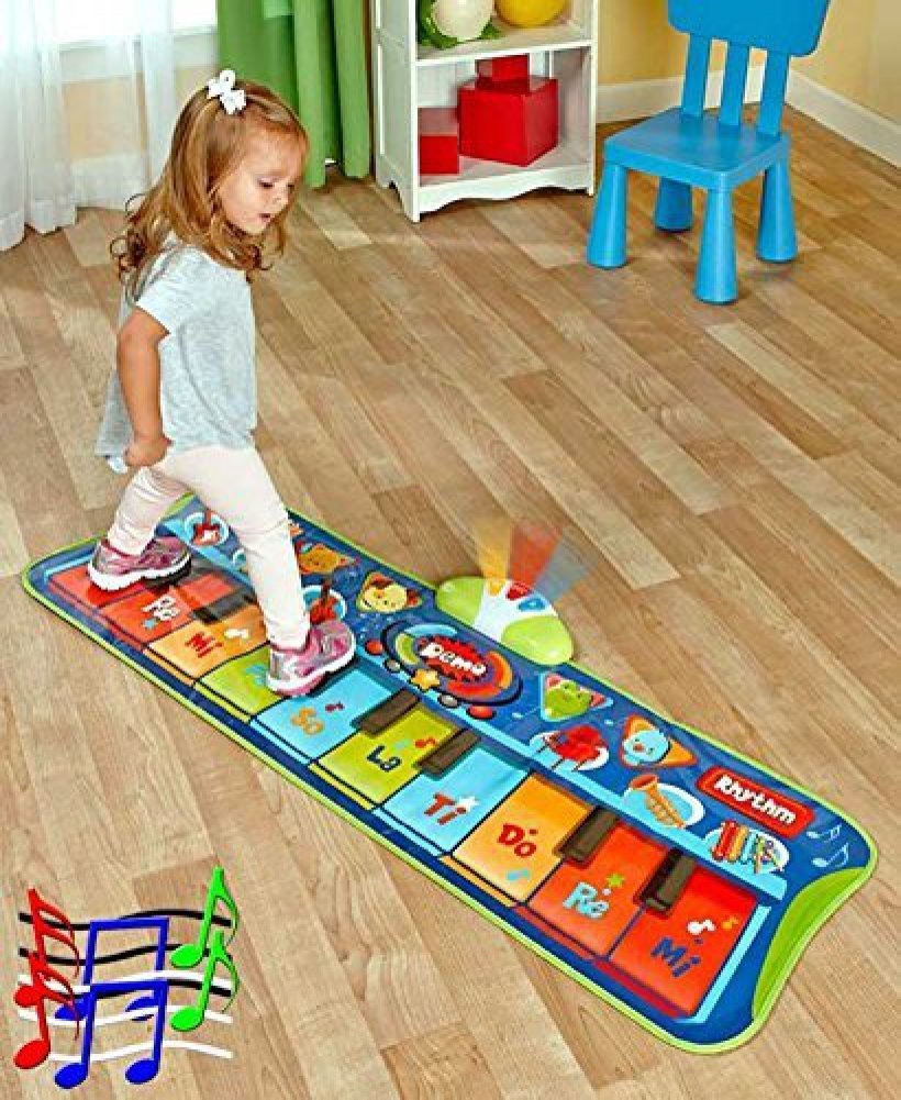 Velké podlahové piáno pro děti 130 cm