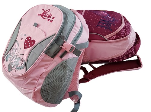 Hobby batoh dívčí vínový 30l