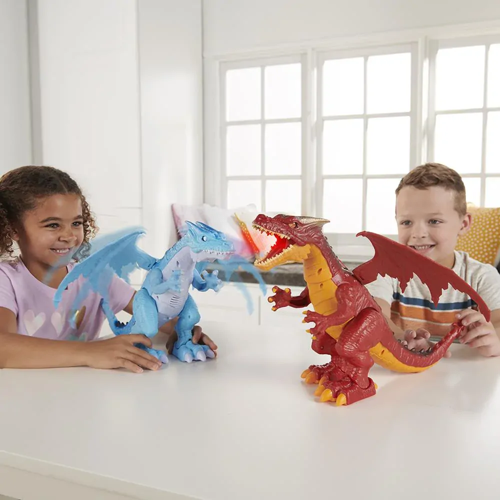Zuru Robo Alive drak - zvuky, chůze, otáčení hlavou, otevírání tlamy