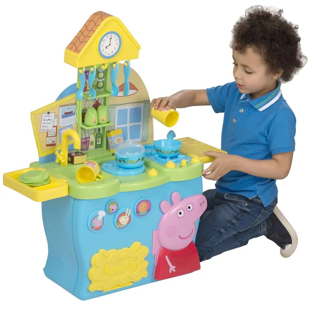 Peppa Pig kuchyňka s troubou, ledničkou a mnoha doplňky