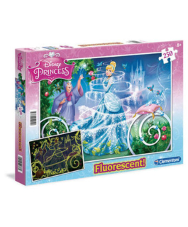 Clementoni Puzzle svítící Popelka 250 dílků