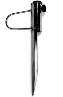 Zapichovací kovový držák na slunečník