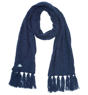 Šála KAPPA pletená modrá