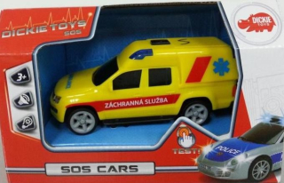 Dickie ambulance na setrvačník se zvuky