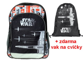 Anatomický batoh Easy Starwars + vak na cvičky