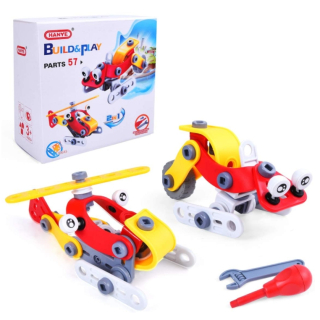 Stavebnice POSTAV A HREJ! 57 dílků