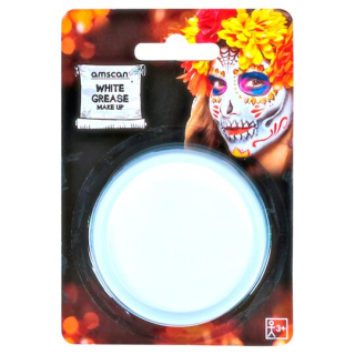 Halloween | Bílý mastný make-up