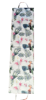 Plážové skládací lehátko s papoušky 180 x 50 x 1 cm