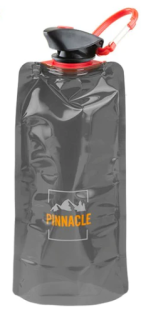 Skládací láhev na vodu 650 ml Pinnacle šedá/zelena