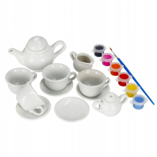 Sada keramického nádobí pro vlastní malování