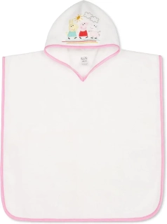Peppa Pig Moje první Pončo - Čtvercová dětská osuška Ultra Soft 