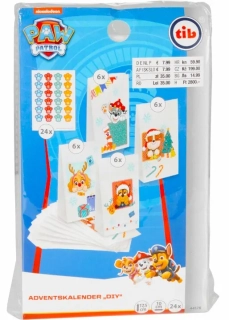 Adventní sáčky s nálepkami 24 ks, naplňte překvapeními