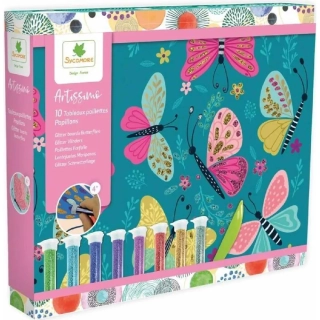 ARTISSIMO pískování glitrové Motýli