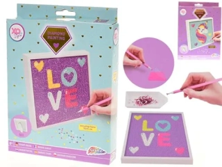 Diamantové malování s rámečkem 