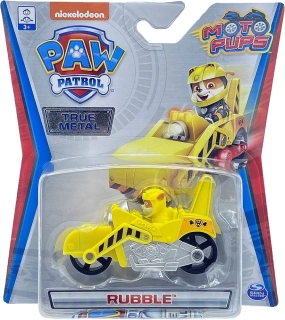 Paw Patrol kovová autíčka - Rubble