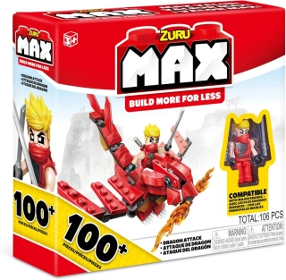 Stavebnice Zuru Max Build 100 dílků DRAK