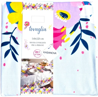 Amo La Casa Květinový ubrus 140 x 320 cm