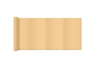 Balkónová zástěna 3 x 0,75 cm béžová